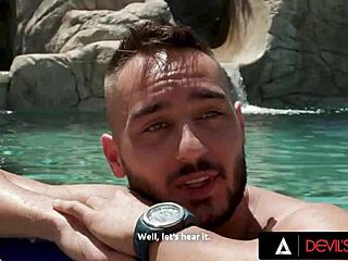 In the outdoor scene, petite babe Liz Jordan's lesbian pussy gets roughly fucked to a hot creampie