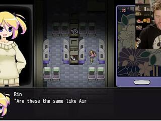 Trapped in a wild anime escape game with naughty lesbian action