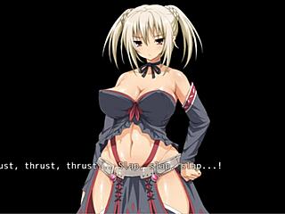 Ever seen Holy Knight Liviria in a hentai game with a bulging belly?