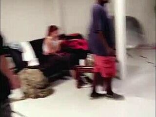 I'm Felicity Feline, dancing on set in this compilation.