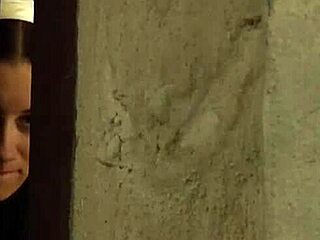 Lesbian Madame Punishes Submissive Slave with Strapon