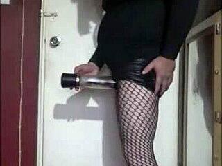 Why Is The Bisexual Crossdresser Using A Pump To Make Him Bigger In This Part
