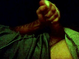 Tattooed girl sucks monster cock on webcam, masturbating to cumshot