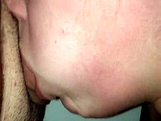 sexy curvy blonde, suck that cock harder!