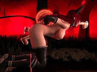 Demon Girl Caught in 3D Magic Gangbang Trap