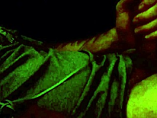 Tattooed girl sucks monster cock on webcam, masturbating to cumshot