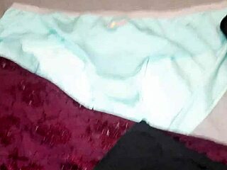 Wow! I Jerked Off and Came on My Best Friend's Black Panties!