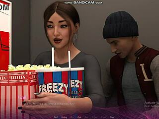 Office game with big boobs girl