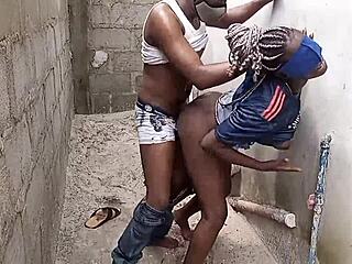 Broke ClassyBangs, can you handle two landlords for rent? Her tight pussy struggles with their hard cocks!