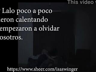 isa swinger meets her friends for a group encounter part 1