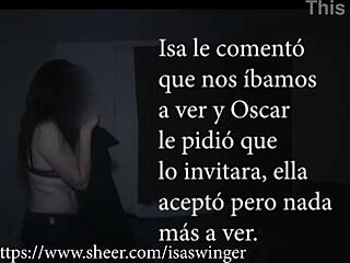 isa swinger meets her friends for a group encounter part 1