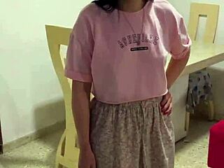 Young 18-Year-Old's First Homemade Video Experience.