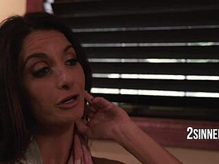 Fbi Agent and His Partner in Crime Silvia Saige Riding Cowgirl with Oral and Blowjob!