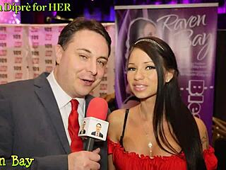 Raven Bay shares a casual blowjob lesson with Andrea Diprè, focusing on oral techniques and spitting.