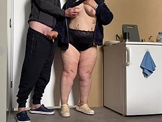 My mother-in-law sucked and jerked me off after bath