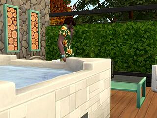 Brother spies on shy brunette sister masturbating alone in her bedroom