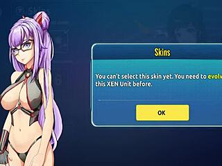 Heavy metal babes in hentai game