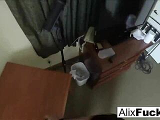 Alix fucks Ryan in the hotel room!