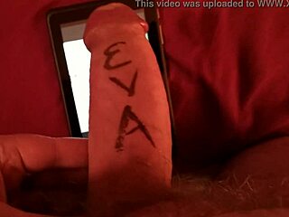 Redhead Tribute with Cum on Pussy and Ass