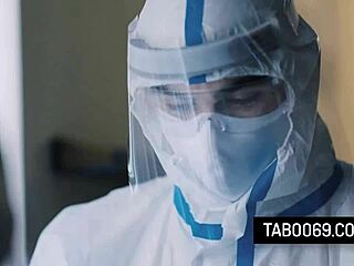 Slutty teen 18+ Lola Fae bangs stepbrother hard in quarantine with raw blowjob action