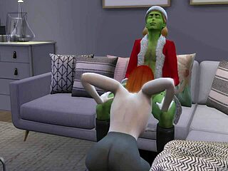 The Grinch gets naughty in 3D cartoon Christmas teen action