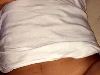 Sexy Latina girlfriend gets fucked POV on the couch with close-up of her shaved pussy