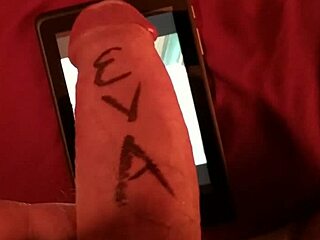 Redhead Tribute with Cum on Pussy and Ass