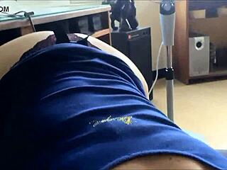 Blonde French Babe Blows And Deepthroats Before Anal