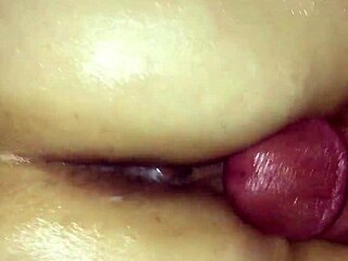 assiob teases her tight ass with a big dick in this casual encounter