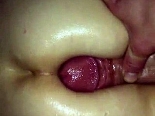 assiob teases her tight ass with a big dick in this casual encounter