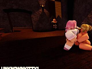 Saber and Astolfo Get Naughty in Roblox Anime Adventure