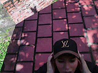 my trainer fucks me and cums on my big tits 😍