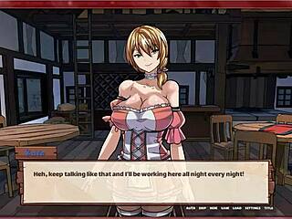 Let's play breeding farm: blonde teen 18+ blowjob on big cock?