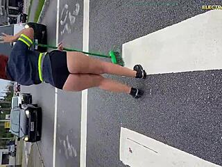 I’m Crazy for This Brazilian Redhead Maid’s Wild Moves