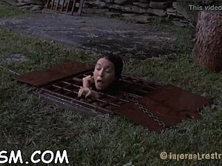 Collars and Sadomasochism Spark Rough Bondage Action. Bound for Hardcore Pleasure