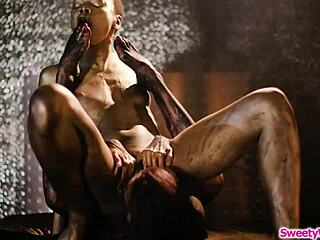 Hot Milf Eats Ebony Friend's Pussy!