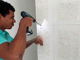 riding his big black cock with anal creampie