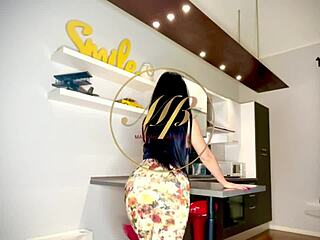 sexy ebony goddess humiliates with ass worship in pov