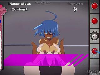 This hentai features a sexy girlfriend getting her ass plowed in a sex swing with domination – part 8