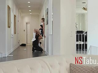 Teen cheerleader gets hardcore fucked by old student after practice