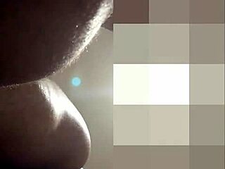 Crazy trans woman on sofa after menage.