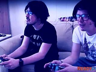 first time brits sucking that perverted nerd in reality pov