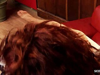 Redhead MILF Mai Bailey gets her tight asshole roughly fucked.