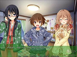 in this 3d hentai anime, the character explores dark shadows with intense fetish scenes