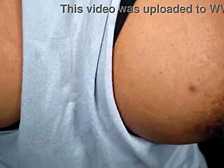 ebony girl tempts with small tits in taboo encounter