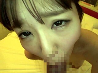 man, i totally messed up watchin this japanese babe gettin a cumshot on her big boobs