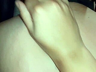 I massage one girl while another licks my pussy in this homemade lesbian pov scene