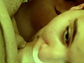 She rebels during deep throat blowjob with redhead amateur licking ass