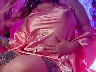 wow, that silk striptease is pure seduction!