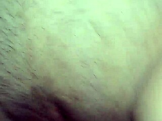 Pregnant woman with tattoo endures intense hardcore sex session